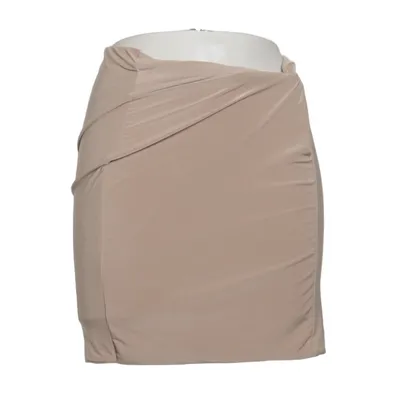 Skirt (Beige) Elastane, Polyester