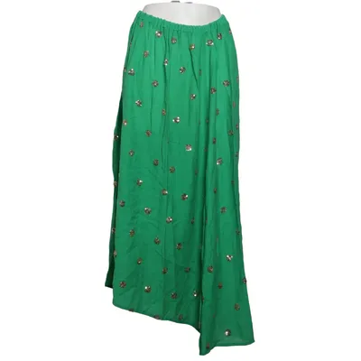 Maxi rok (Groen) van Kilibbi Katoen, Polyester