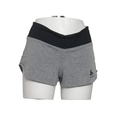 Sports shorts (Gray, Black) from Odlo Cotton, Elastane, Polyester