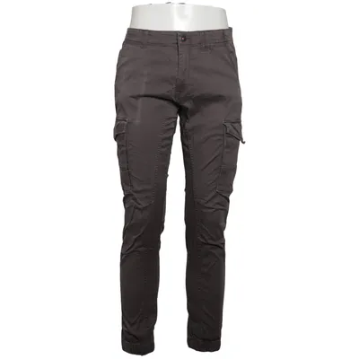 Cargohose (Grau) von Jack & Jones Jeans Intelligence Elasthan, Recycelte Baumwolle