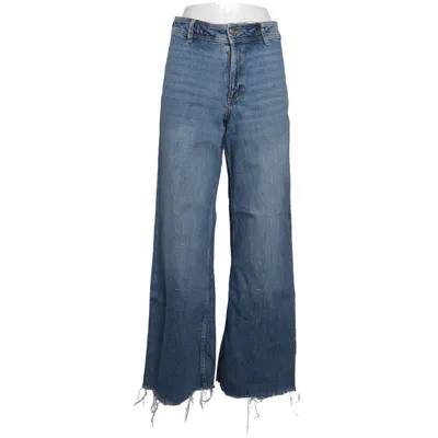 Jeans (Blå) från Mango Bomull, Elastan