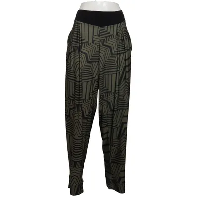Pants (Green, Black) from Mat. Elastane, Polyester