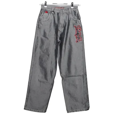Jeans (Grå) från Here&There Bomull, Polyester