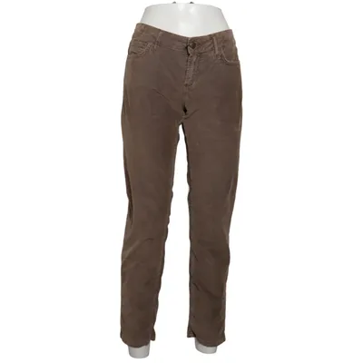 Corduroy pants (Brown) from Manila Grace Cotton, Elastane, Polyester