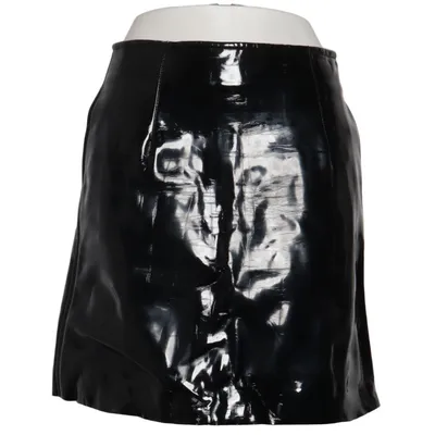 Vinyl rok (Zwart) van Philosophy di Lorenzo Serafini Polyester, Polyurethaan