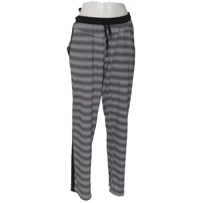 Pants (Black, White) from Linea Primero Elastane, Polyester