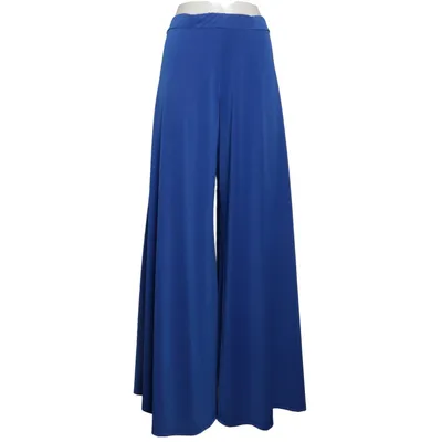 Palazzobukser (Blå) fra Moda Italia Elastan, Polyester, Viscose