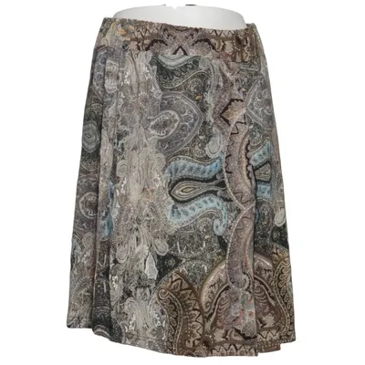 Skirt (Brown, Blue, Multicolored) from Container
