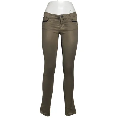 Jeans (Green) from Denny Rose Cotton, Elastane