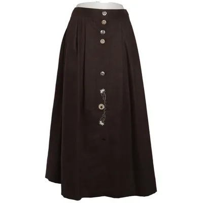 Maxi rok (Bruin) van Your Sixth Sense Wol
