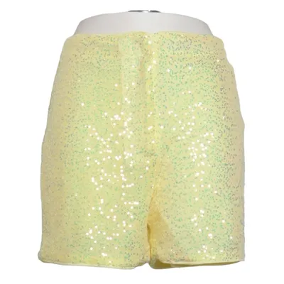 Shorts (Gul) fra NA-KD Elastan, Polyester