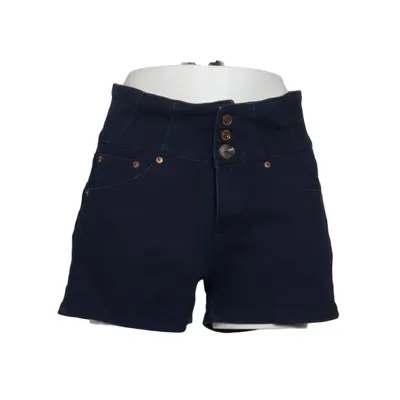 Denim shorts (Blauw) van FB Sister Katoen, Elastaan, Polyester
