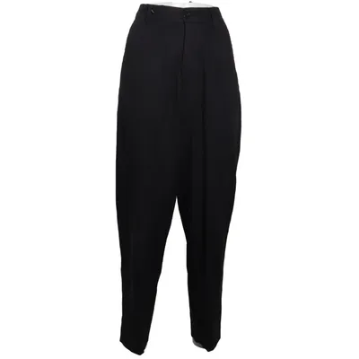 Suit pants (Gray) from Uniqlo U Linen, Polyester