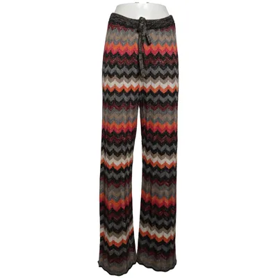 Pants (Multicolored) from Mrs & Hugs Acrylic, Metallic fiber, Nylon, Polyester, Wool