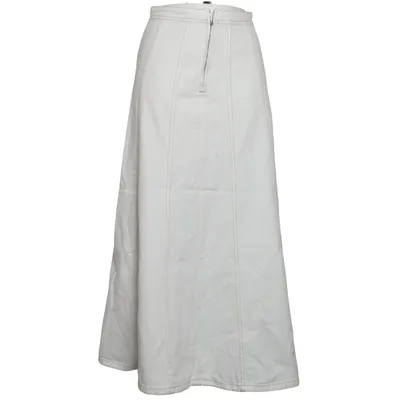 Spijkerrok (Wit) van Massimo Dutti