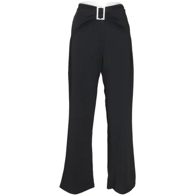 Pants (Black) Elastane, Polyester