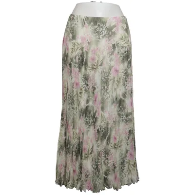 Maxi skirt (Green, Pink, White) from Lucia Polyamide, Polyester