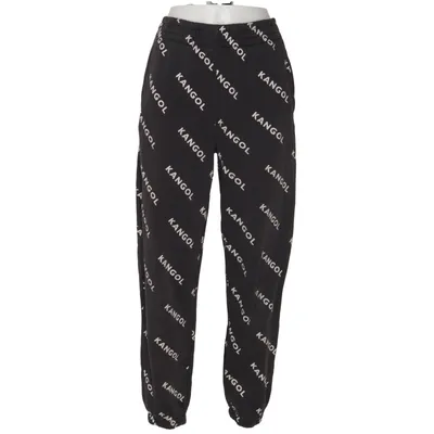 Sweatpants (Black, Multicolored) from Kangol x H&M Cotton, Polyester