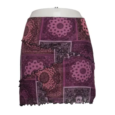 Nederdel (Pink, Lilla) fra Urban Outfitters Elastan, Polyester