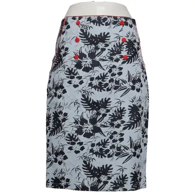 Skirt (Black, White) from Küsten Luder Elastane, Viscose