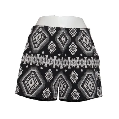 Shorts (Sort, Hvid, Flerfarvet) fra Aniston Bomuld