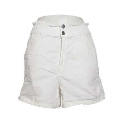 Short (Blanc) de Denim 1982 Coton, Élasthane