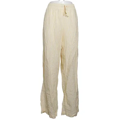 Pyjamasbyxor (Gul, Vit) från FB Sister Bomull, Polyamid, Viskos