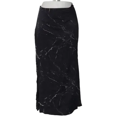 Maxi skirt (Black, White) from Zara