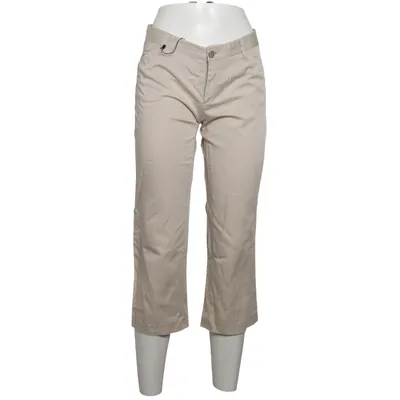 Driekwart broek (Beige) van Barbara Bui Katoen, Elastaan