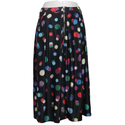 Skirt (Black, Multicolored) from Uttam Boutique Elastane, Polyester