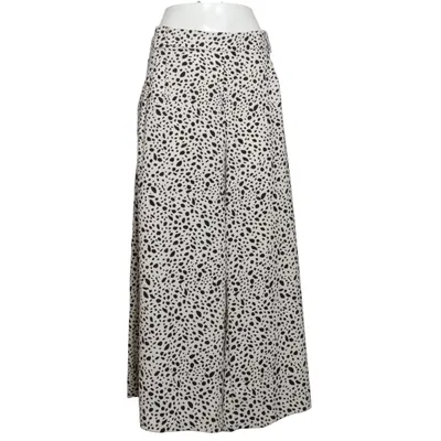 Palazzobyxor (Vit, Svart) från Zara Elastan, Polyester