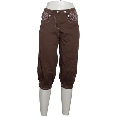 Dreiviertelhose (Braun, Mehrfarbig) von Blutsgeschwister Baumwolle, Elasthan