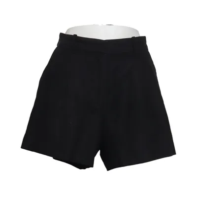 Korte broek (Zwart) van H&M Premium Quality Viscose, Linnen, Katoen, Polyester