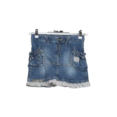 Denim skirt (Blue, Multicolored) from CKS Cotton, Elastane