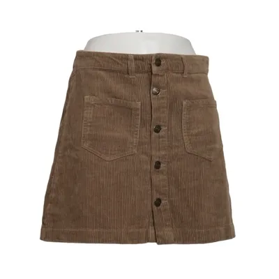 Nederdel (Brun) fra ONLY Blue Denim Bomuld