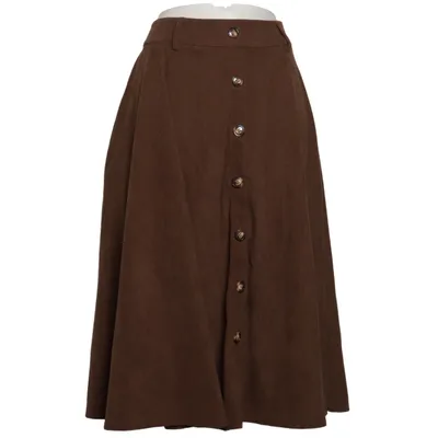 Nederdel (Brun) fra Belle Poque Elastan, Polyester