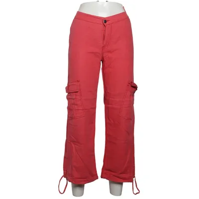 Pantalon cargo (Rouge) de Emoi by Emonite Lin, Viscose