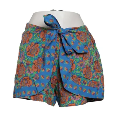 Shorts (Blau, Mehrfarbig) von Harper & Yve Baumwolle, Viskose