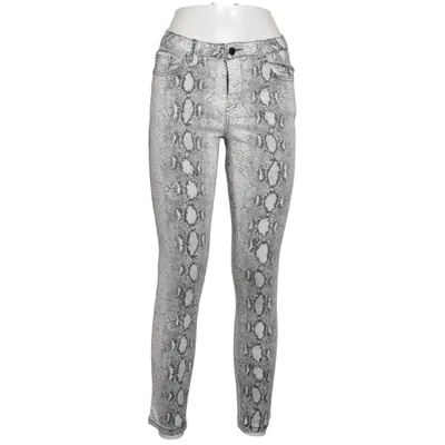 Jean (Blanc, Gris) de R.Display Coton, Élasthane