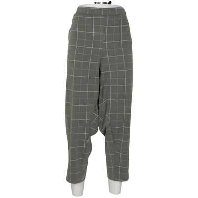 Byxor (Grön) från H&M Polyester, Viskos, Elastan