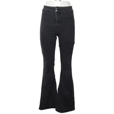 Jeans (Grå) från Topshop Bomull, Elastan, Polyester