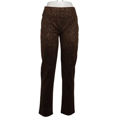 Leggings (Brown) from Elisa Immagine Elastane, Polyester