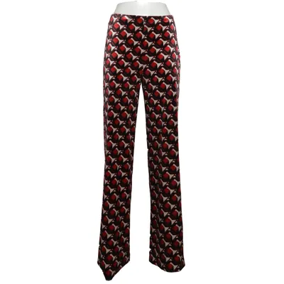 Broek (Rood, Zwart, Wit) van Very Cherry Elastaan, Polyester
