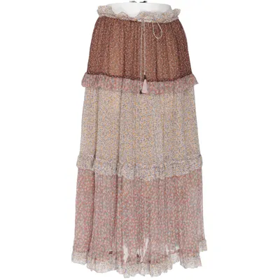 Långkjol (Flerfärgad) från Zimmermann Polyester, Silke