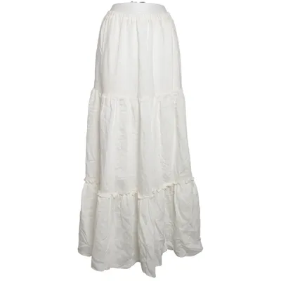 Maxi skirt (Beige) from SkyLar Rose Polyester, Viscose