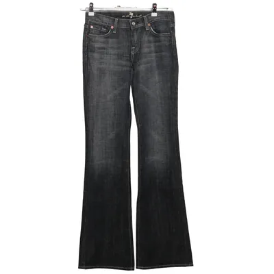 Jeans (Grå) från 7 for All Mankind Bomull, Polyuretan