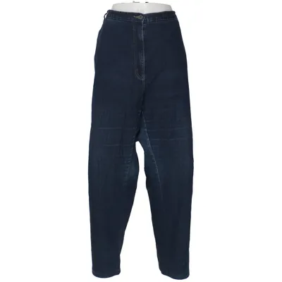 Jeans (Blå) från Ulla Popken Bomull, Elastan
