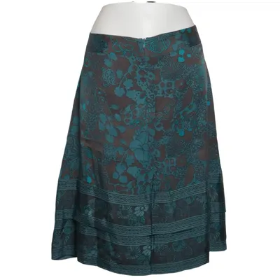 Nederdel (Brun, Blå) fra Sandwich Acetat, Viscose