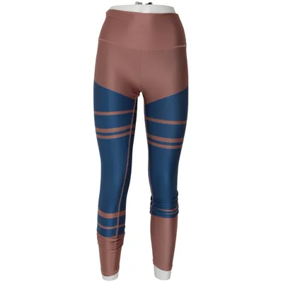 Træningsleggings (Blå, Beige) fra Alo Elastan, Polyester