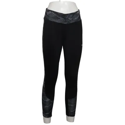 Träningstights (Svart, Vit) från Ozon Elastan, Polyester